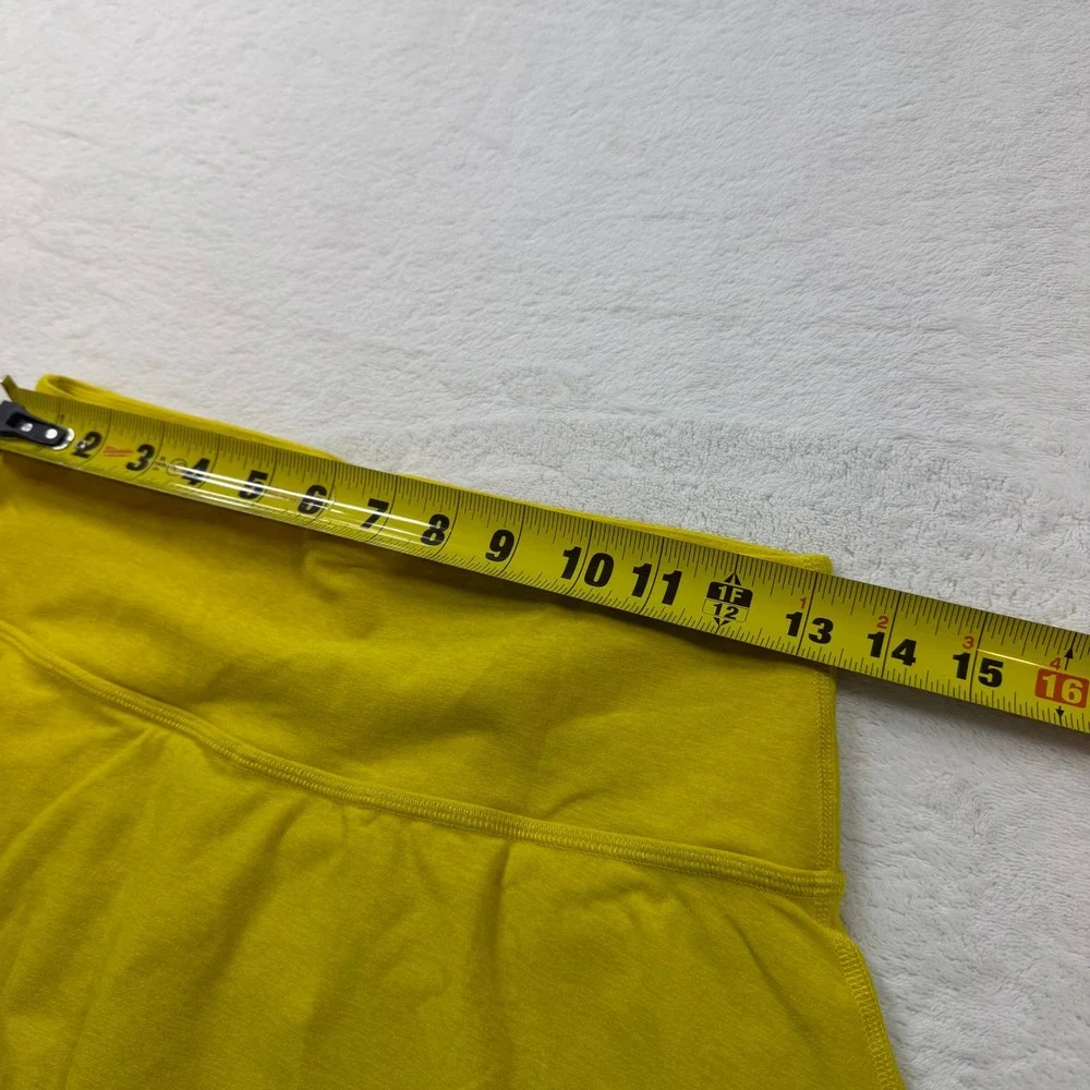 Beyond Yoga Skort Womens Medium Yellow Good Activewear Tennis Yoga Skirt